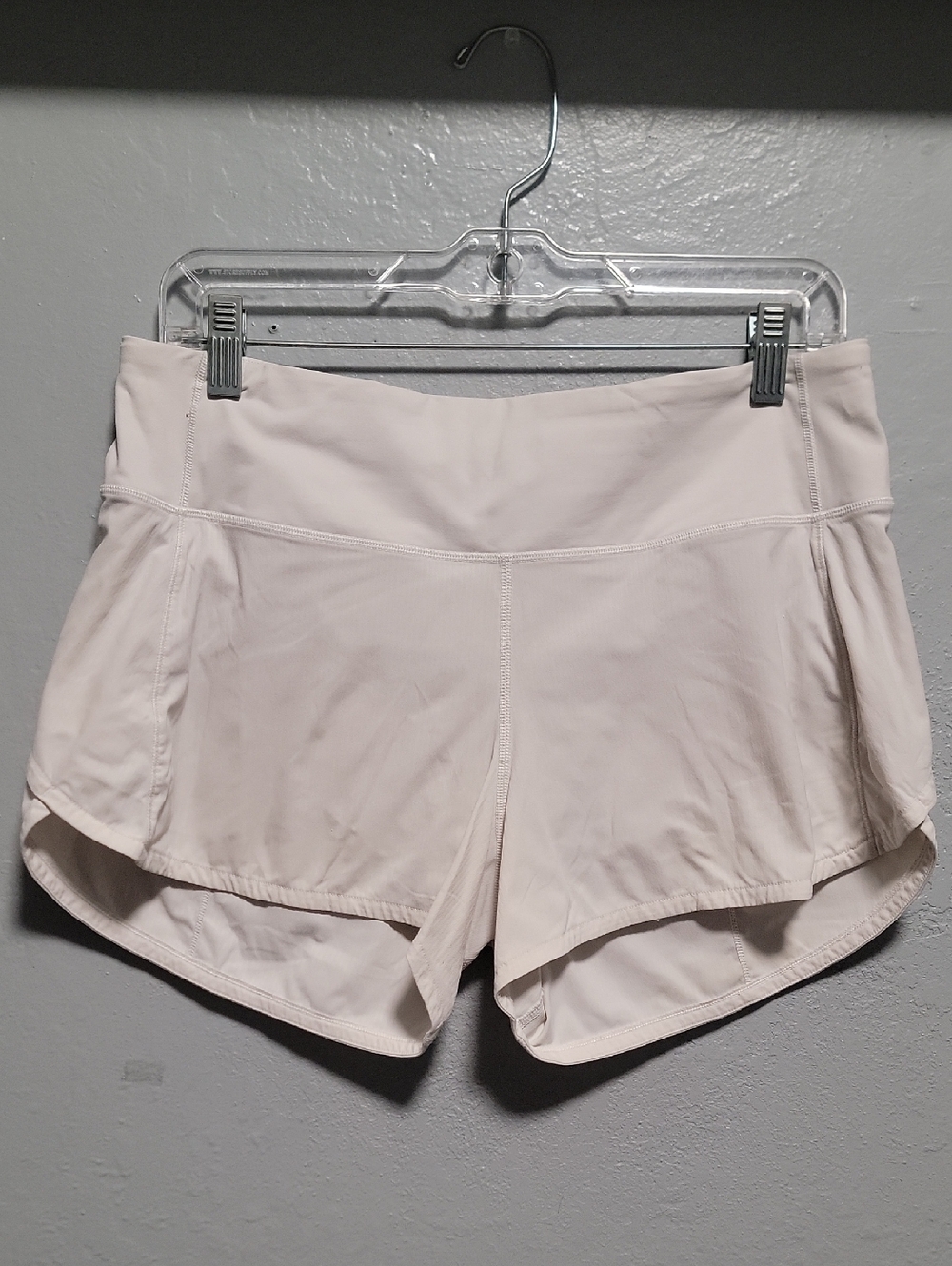 lululemon athletica Light Cream Running Shorts